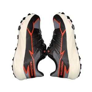 NEW Salomon Thundercross GTX Mens 8 Black Cherry Trails Running Shoes Goretex